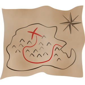 Treasure Map in Little Alchemy 1